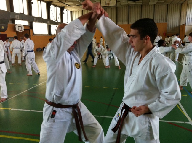 Karate club de Saint Maur - stagiaires