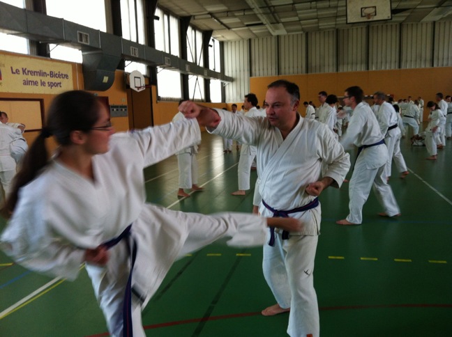 Karate club de Saint Maur - stagiaires