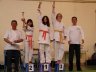 karate club de Saint Maur - Podium de Louise catégorie benjamines 